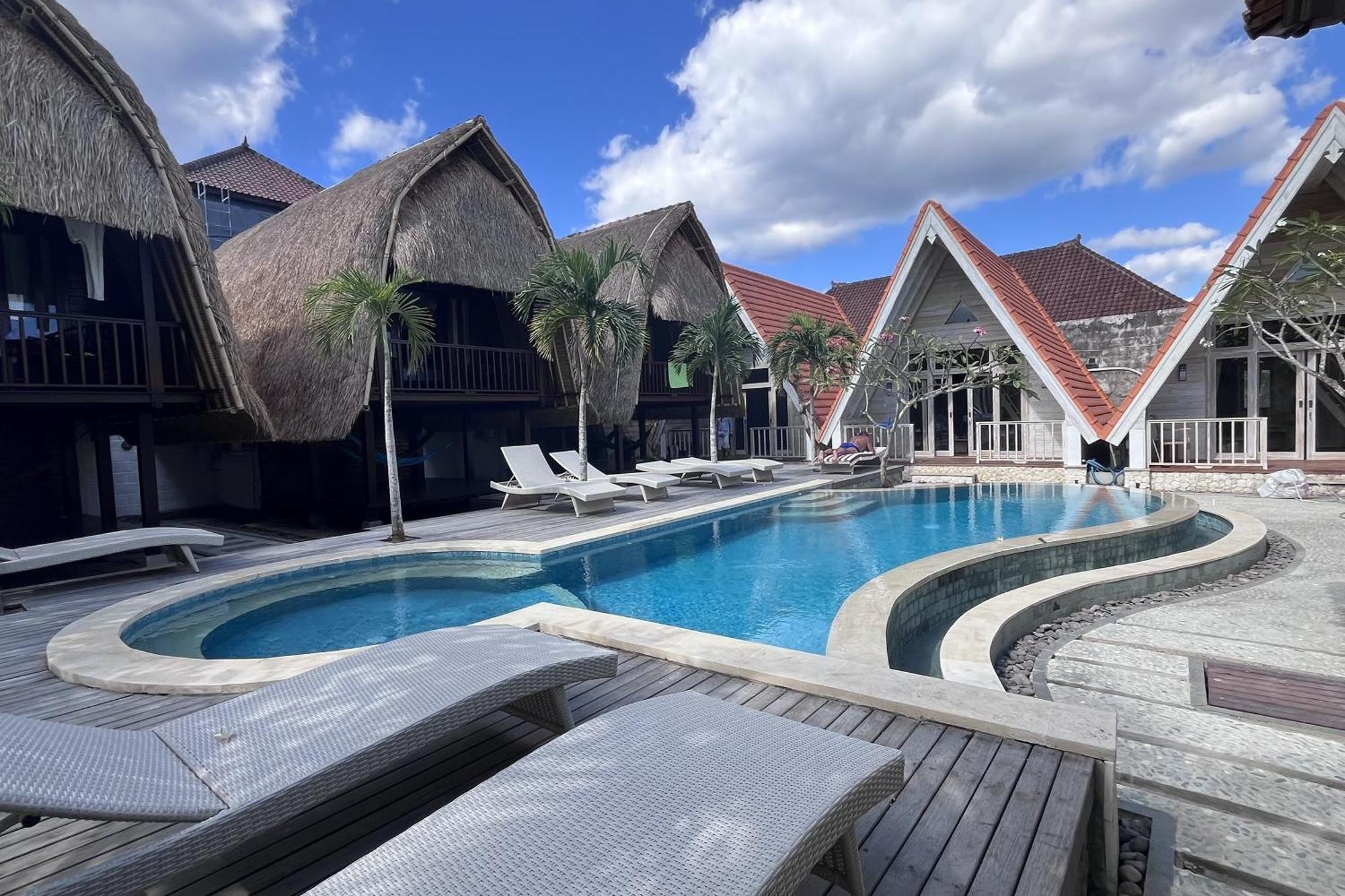 Hotel Rama Garden Lembongan Esterno foto