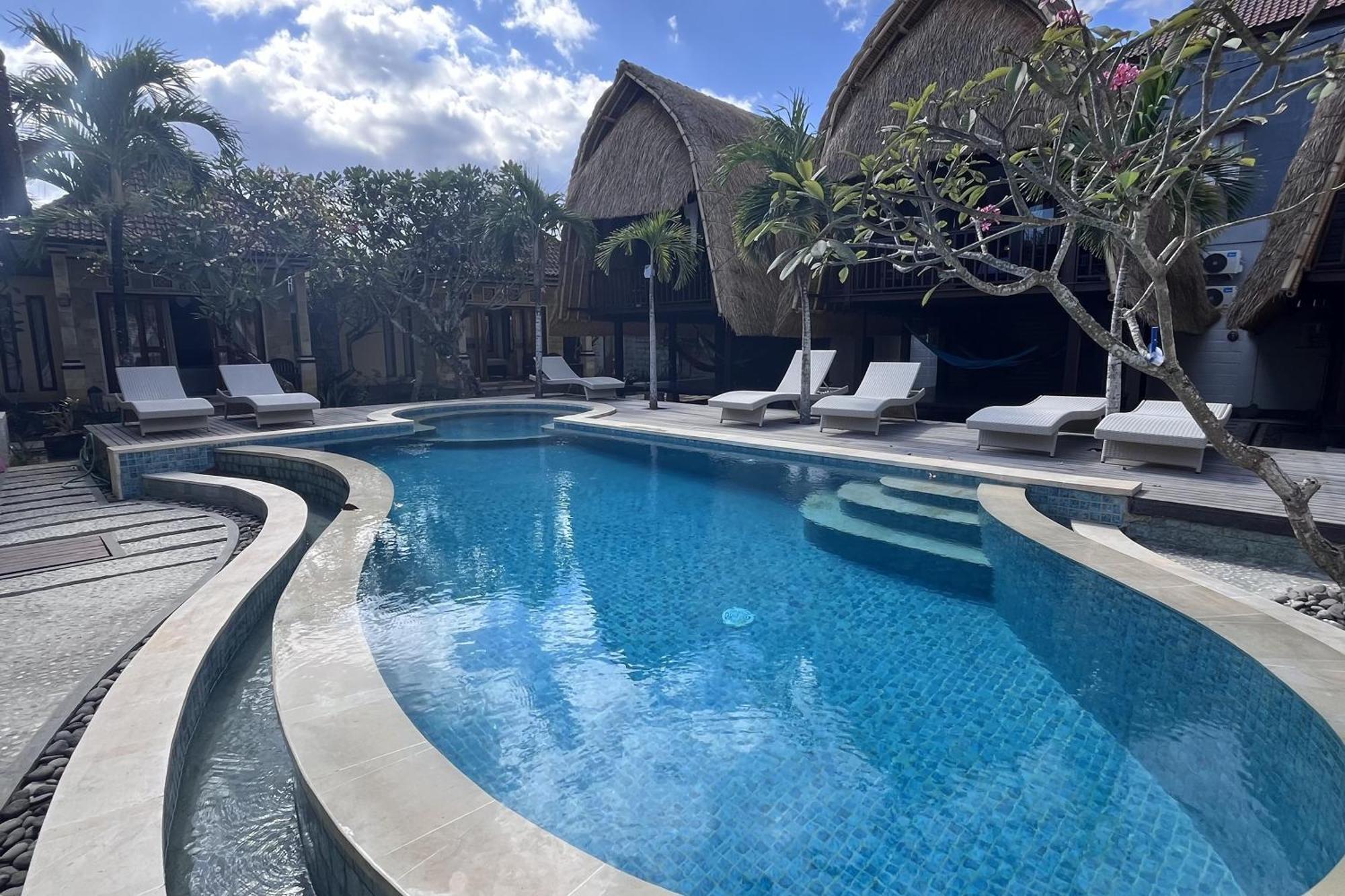 Hotel Rama Garden Lembongan Esterno foto